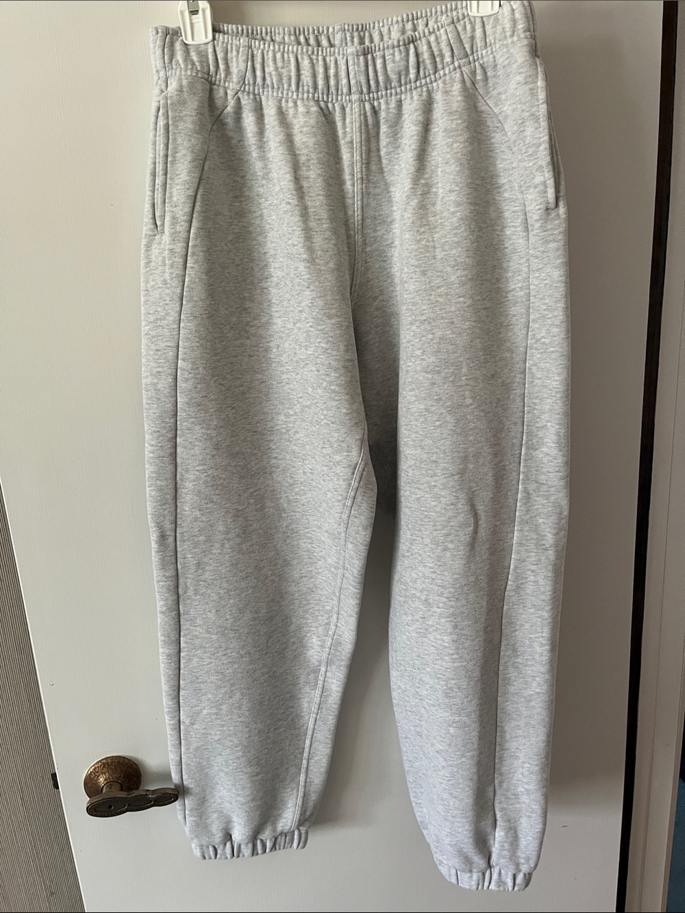 lululemon Scuba Light Gray Joggers
